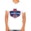 Youth Jersey Short-Sleeve V-Neck T-Shirt Thumbnail
