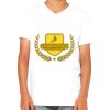 Youth Jersey Short-Sleeve V-Neck T-Shirt Thumbnail