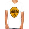 Youth Jersey Short-Sleeve V-Neck T-Shirt Thumbnail