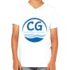Youth Jersey Short-Sleeve V-Neck T-Shirt Thumbnail