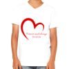 Youth Jersey Short-Sleeve V-Neck T-Shirt Thumbnail