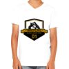 Youth Jersey Short-Sleeve V-Neck T-Shirt Thumbnail