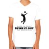 Youth Jersey Short-Sleeve V-Neck T-Shirt Thumbnail