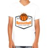 Youth Jersey Short-Sleeve V-Neck T-Shirt Thumbnail
