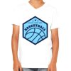 Youth Jersey Short-Sleeve V-Neck T-Shirt Thumbnail