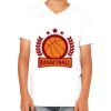 Youth Jersey Short-Sleeve V-Neck T-Shirt Thumbnail