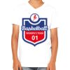 Youth Jersey Short-Sleeve V-Neck T-Shirt Thumbnail