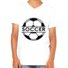 Youth Jersey Short-Sleeve V-Neck T-Shirt Thumbnail