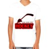 Youth Jersey Short-Sleeve V-Neck T-Shirt Thumbnail