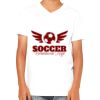 Youth Jersey Short-Sleeve V-Neck T-Shirt Thumbnail