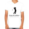 Youth Jersey Short-Sleeve V-Neck T-Shirt Thumbnail