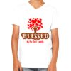 Youth Jersey Short-Sleeve V-Neck T-Shirt Thumbnail