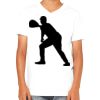 Youth Jersey Short-Sleeve V-Neck T-Shirt Thumbnail