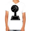 Youth Jersey Short-Sleeve V-Neck T-Shirt Thumbnail