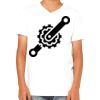 Youth Jersey Short-Sleeve V-Neck T-Shirt Thumbnail