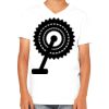 Youth Jersey Short-Sleeve V-Neck T-Shirt Thumbnail