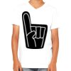 Youth Jersey Short-Sleeve V-Neck T-Shirt Thumbnail