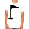 Youth Jersey Short-Sleeve V-Neck T-Shirt Thumbnail