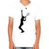 Youth Jersey Short-Sleeve V-Neck T-Shirt Thumbnail