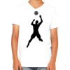 Youth Jersey Short-Sleeve V-Neck T-Shirt Thumbnail