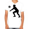 Youth Jersey Short-Sleeve V-Neck T-Shirt Thumbnail