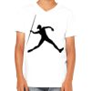 Youth Jersey Short-Sleeve V-Neck T-Shirt Thumbnail