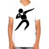 Youth Jersey Short-Sleeve V-Neck T-Shirt Thumbnail