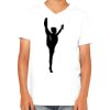 Youth Jersey Short-Sleeve V-Neck T-Shirt Thumbnail