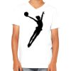Youth Jersey Short-Sleeve V-Neck T-Shirt Thumbnail