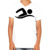 Youth Jersey Short-Sleeve V-Neck T-Shirt Thumbnail