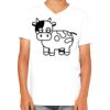 Youth Jersey Short-Sleeve V-Neck T-Shirt Thumbnail