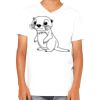 Youth Jersey Short-Sleeve V-Neck T-Shirt Thumbnail