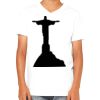 Youth Jersey Short-Sleeve V-Neck T-Shirt Thumbnail