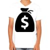 Youth Jersey Short-Sleeve V-Neck T-Shirt Thumbnail