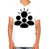 Youth Jersey Short-Sleeve V-Neck T-Shirt Thumbnail