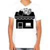 Youth Jersey Short-Sleeve V-Neck T-Shirt Thumbnail