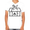 Youth Jersey Short-Sleeve V-Neck T-Shirt Thumbnail