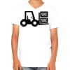 Youth Jersey Short-Sleeve V-Neck T-Shirt Thumbnail