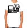 Youth Jersey Short-Sleeve V-Neck T-Shirt Thumbnail