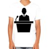Youth Jersey Short-Sleeve V-Neck T-Shirt Thumbnail