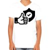 Youth Jersey Short-Sleeve V-Neck T-Shirt Thumbnail