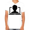 Youth Jersey Short-Sleeve V-Neck T-Shirt Thumbnail
