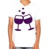 Youth Jersey Short-Sleeve V-Neck T-Shirt Thumbnail