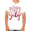 Youth Jersey Short-Sleeve V-Neck T-Shirt Thumbnail