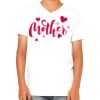 Youth Jersey Short-Sleeve V-Neck T-Shirt Thumbnail