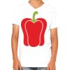Youth Jersey Short-Sleeve V-Neck T-Shirt Thumbnail