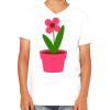 Youth Jersey Short-Sleeve V-Neck T-Shirt Thumbnail