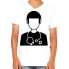 Youth Jersey Short-Sleeve V-Neck T-Shirt Thumbnail