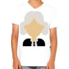 Youth Jersey Short-Sleeve V-Neck T-Shirt Thumbnail