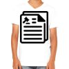 Youth Jersey Short-Sleeve V-Neck T-Shirt Thumbnail